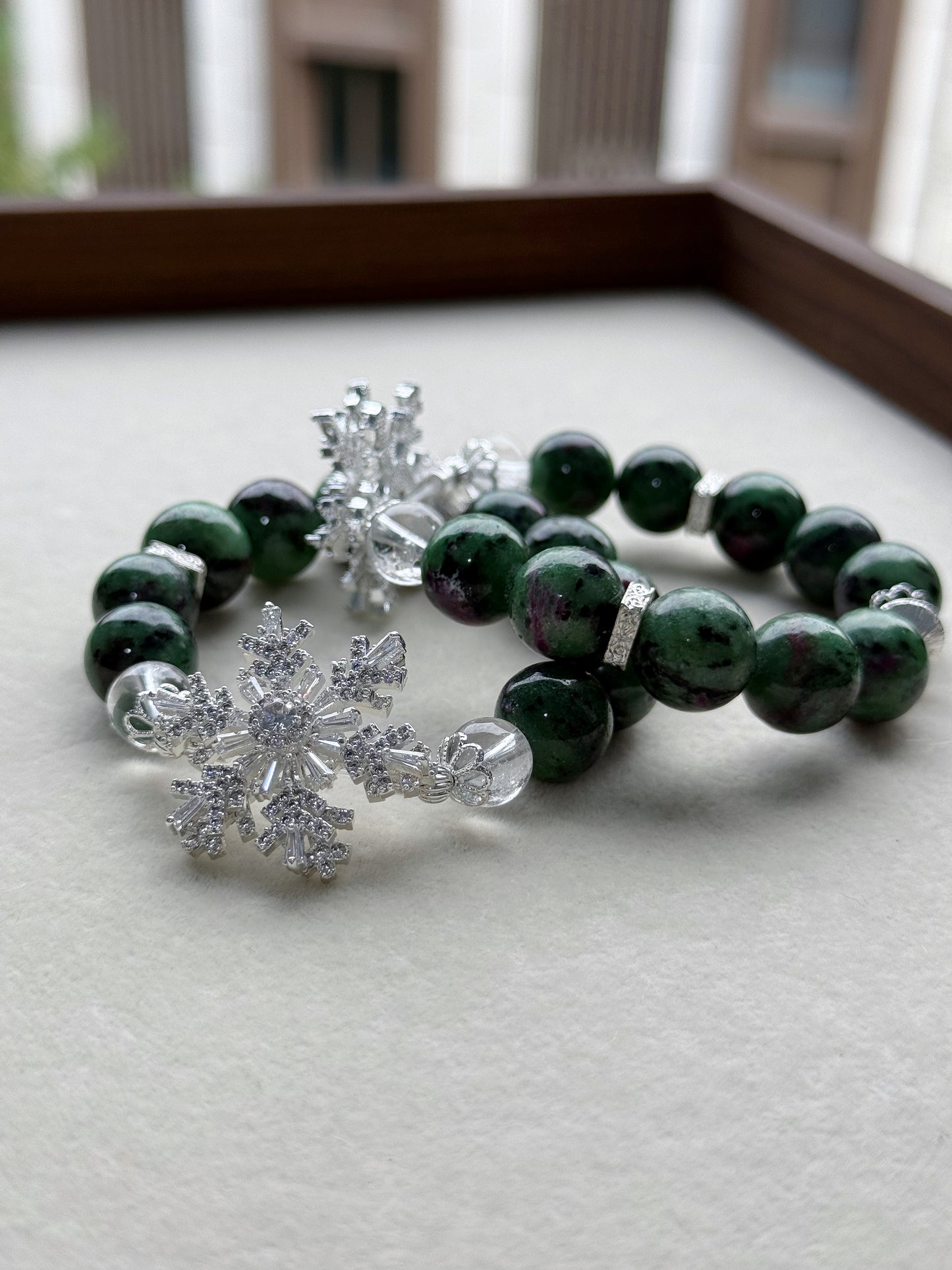 Ruby in zosite original design bracelet