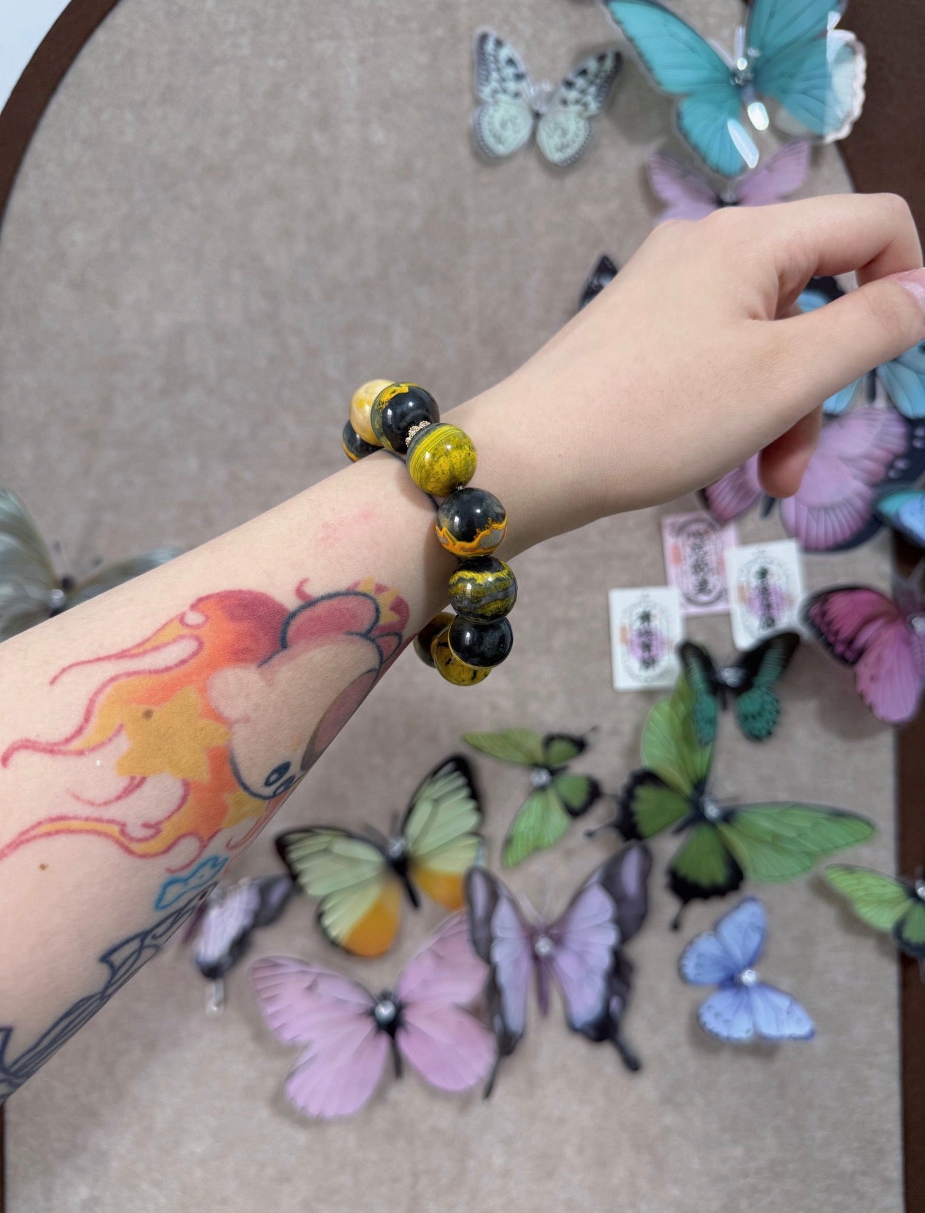 Bumblebee jasper original design bracelet