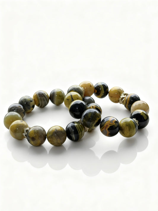 Bumblebee jasper original design bracelet