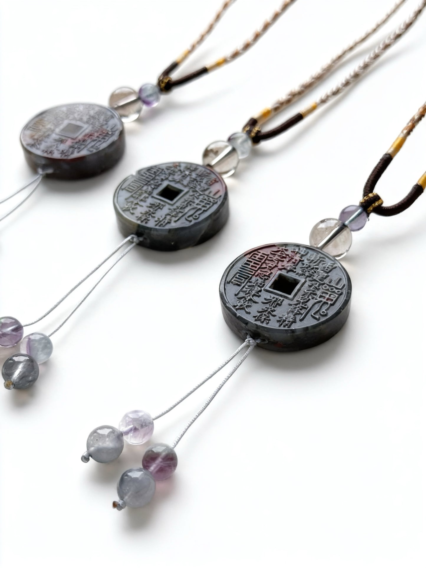 Bloodstone necklace (adjustable size)