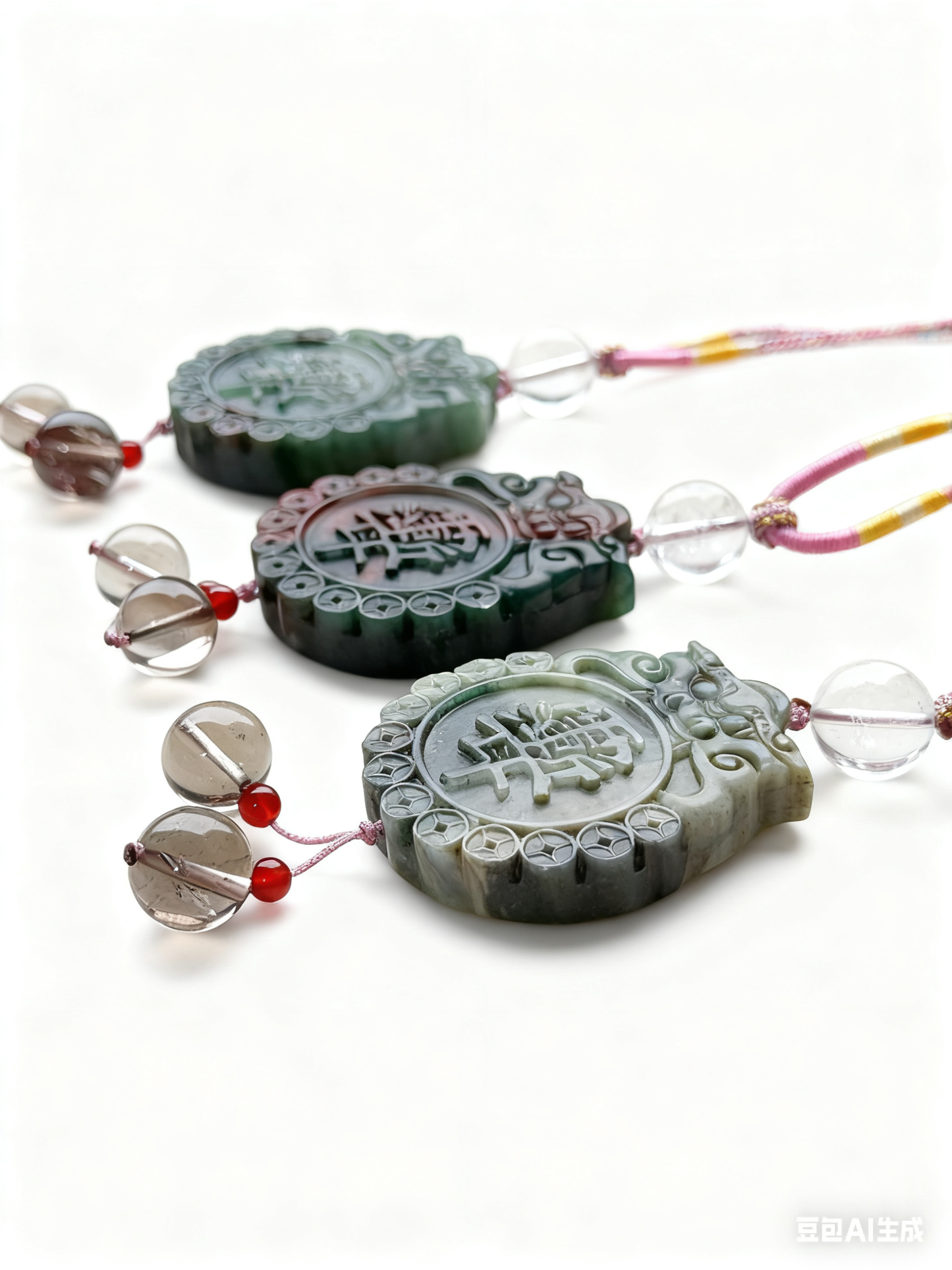 Bloodstone necklace (adjustable size)