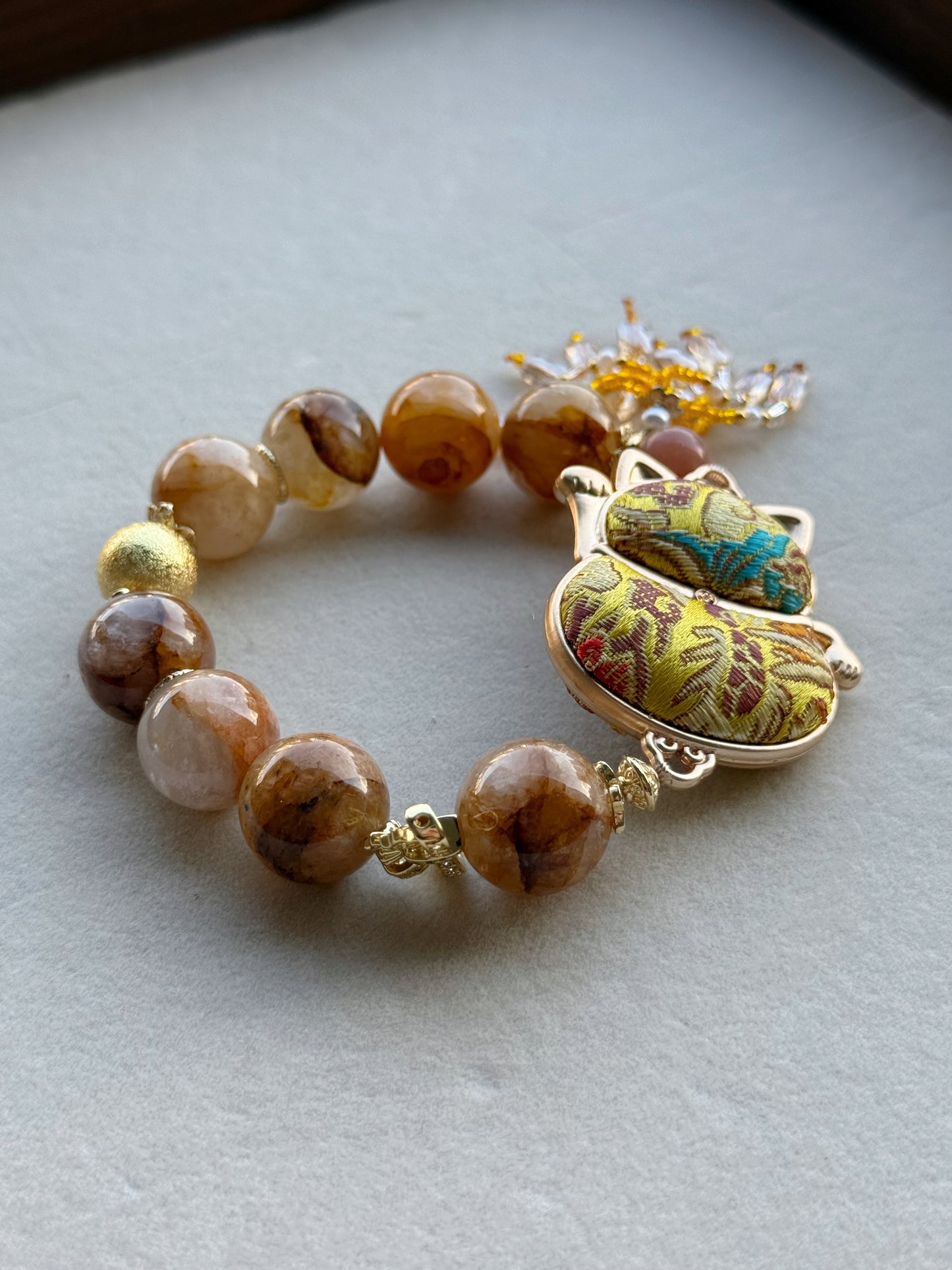 Golden healer original design bracelet