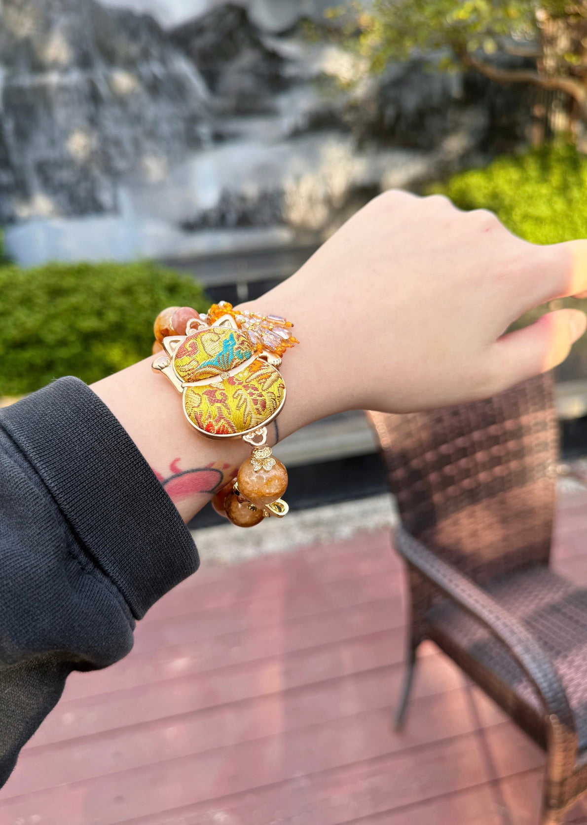 Golden healer original design bracelet