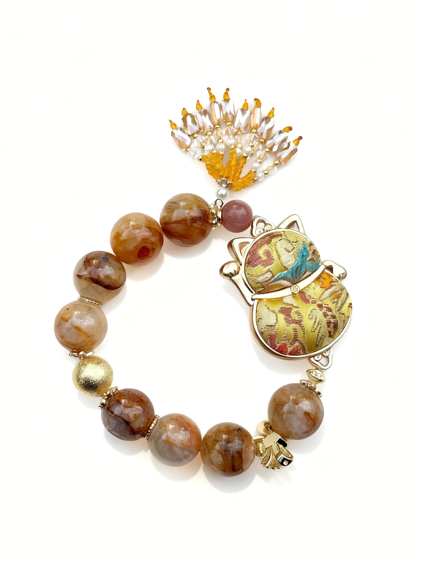 Golden healer original design bracelet