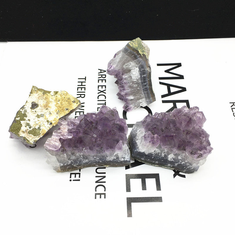 Natural Amethyst Cluster Incense Holder