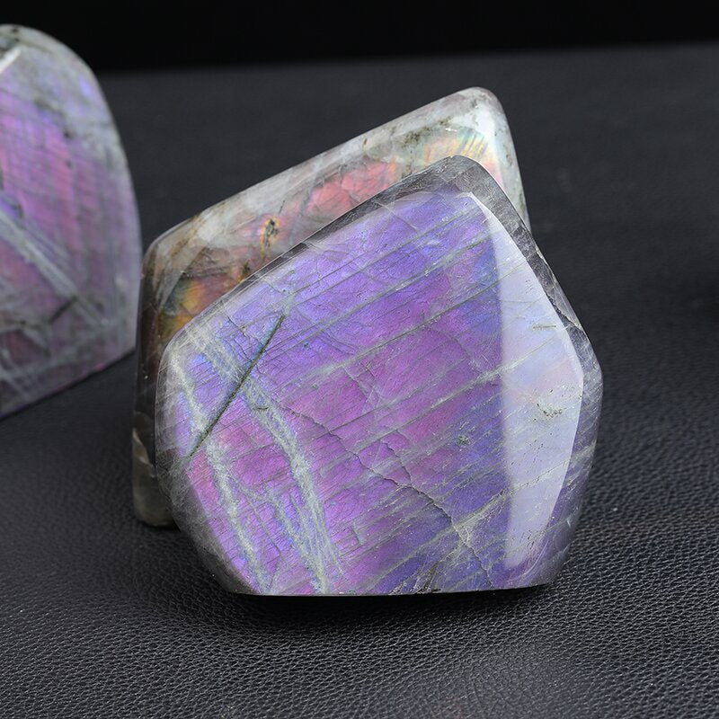 Natural Purple Labradorite freeform Ornaments