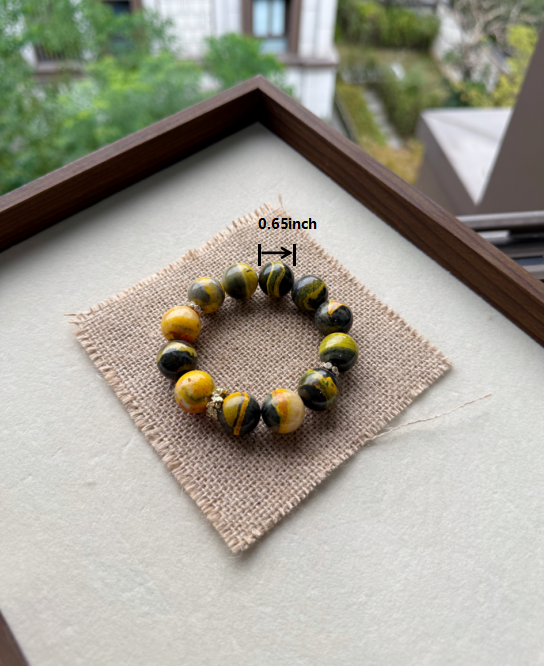 Bumblebee jasper original design bracelet