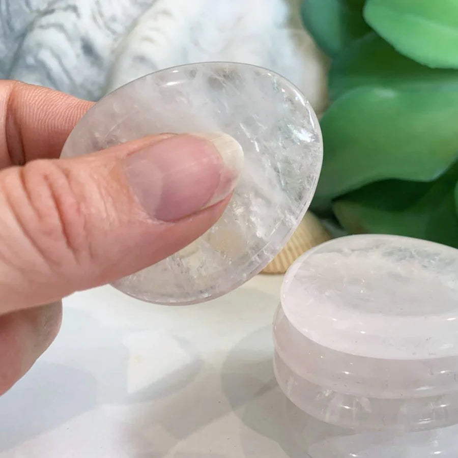 Quartz Worry Stone