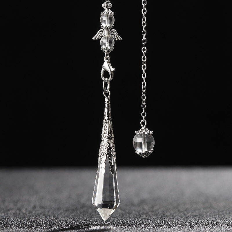Natural Crystal Pendulum Pendant