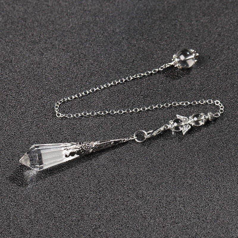 Natural Crystal Pendulum Pendant
