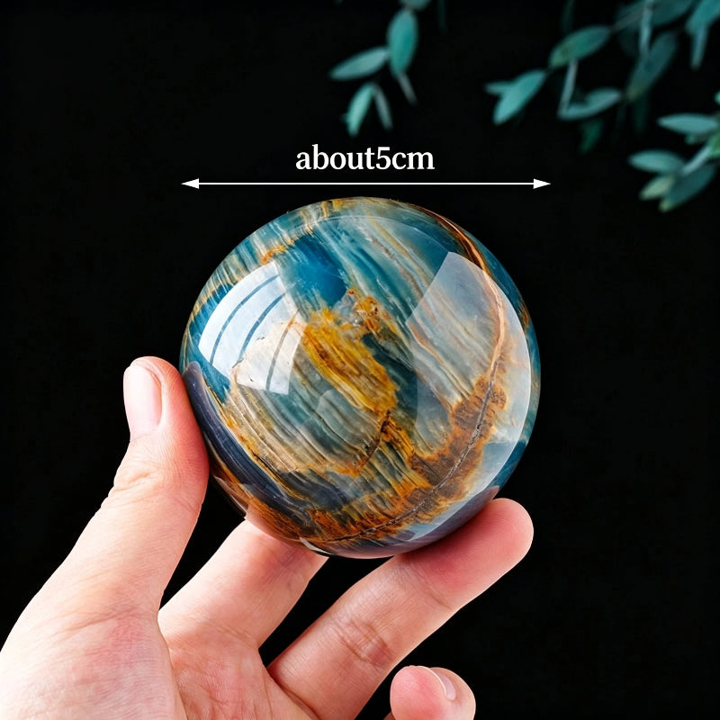 Natural Blue Amway Crystal Ball
