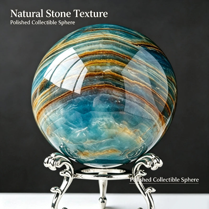 Natural Blue Amway Crystal Ball