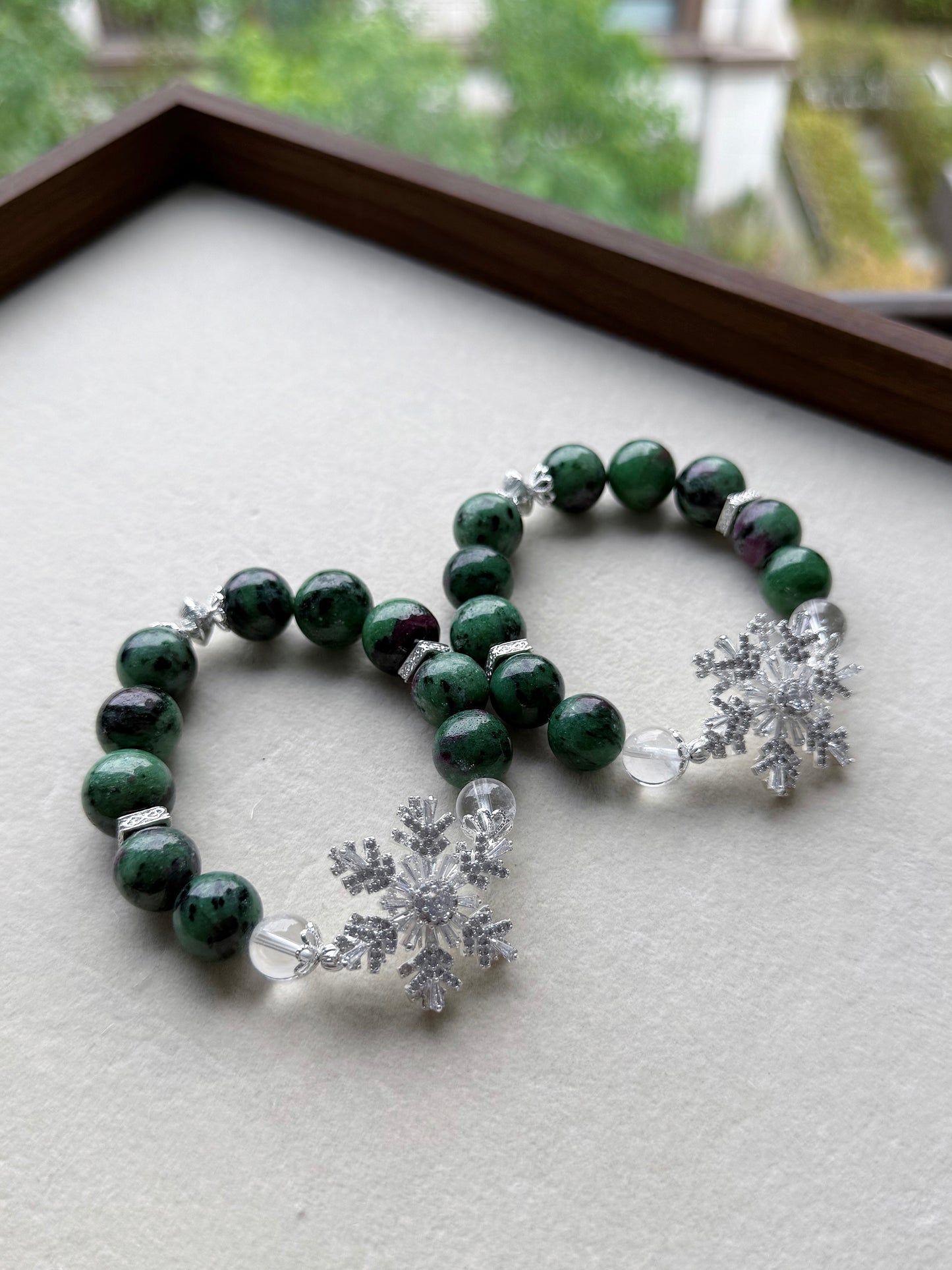 Ruby in zosite original design bracelet