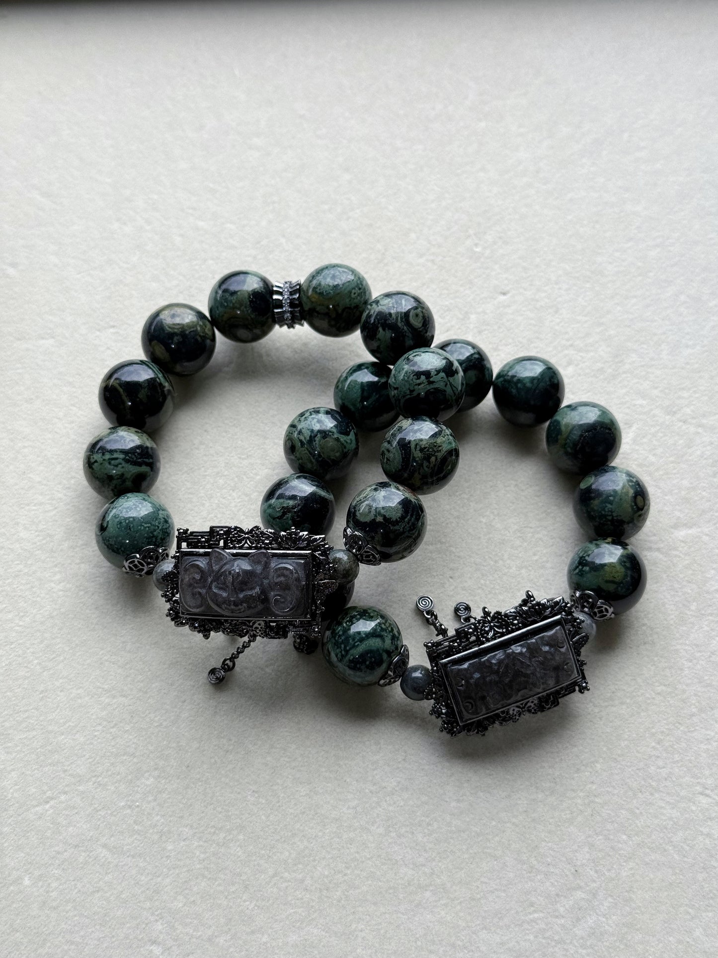 Kambaba jasper  original design bracelet