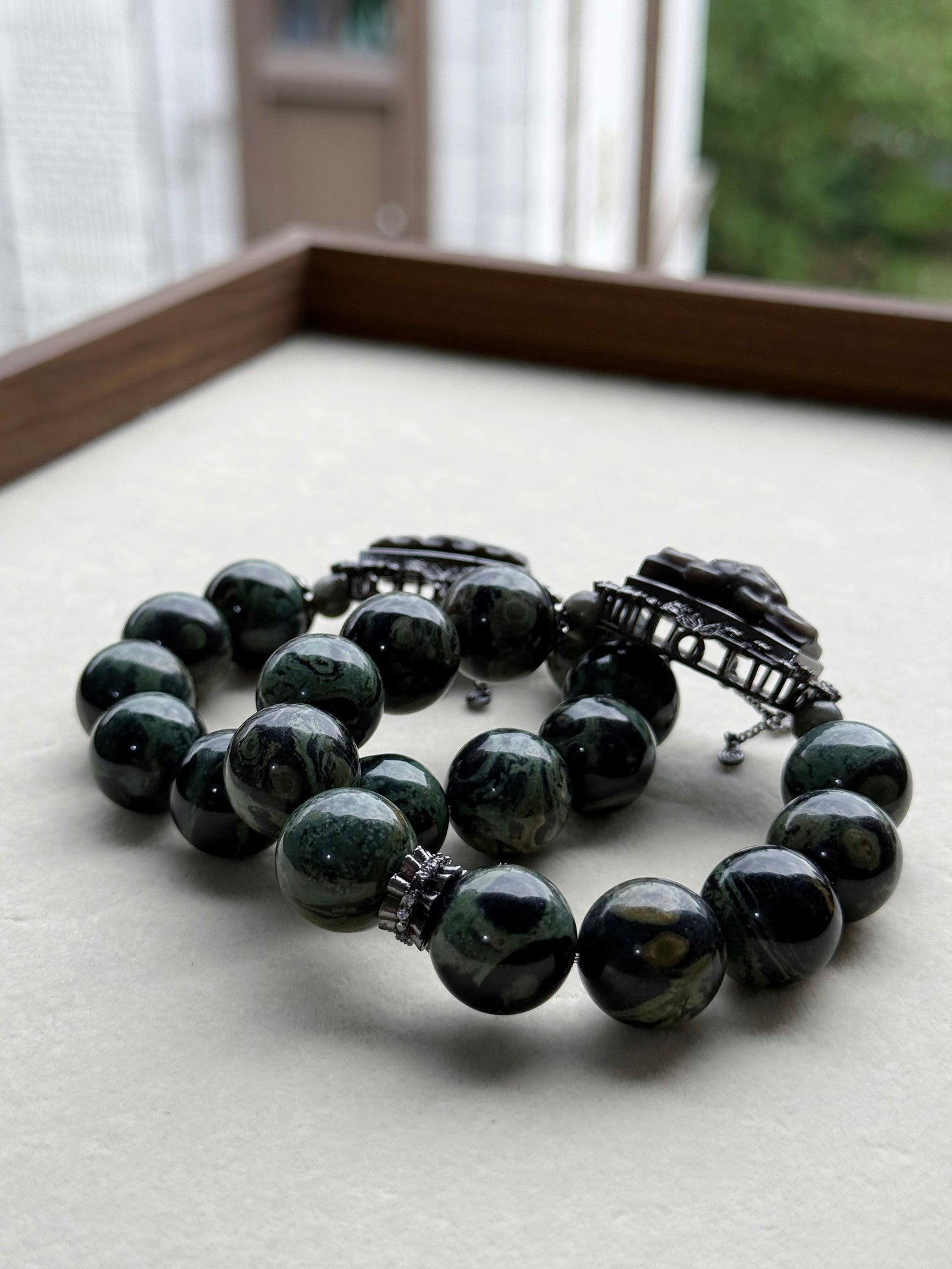 Kambaba jasper  original design bracelet