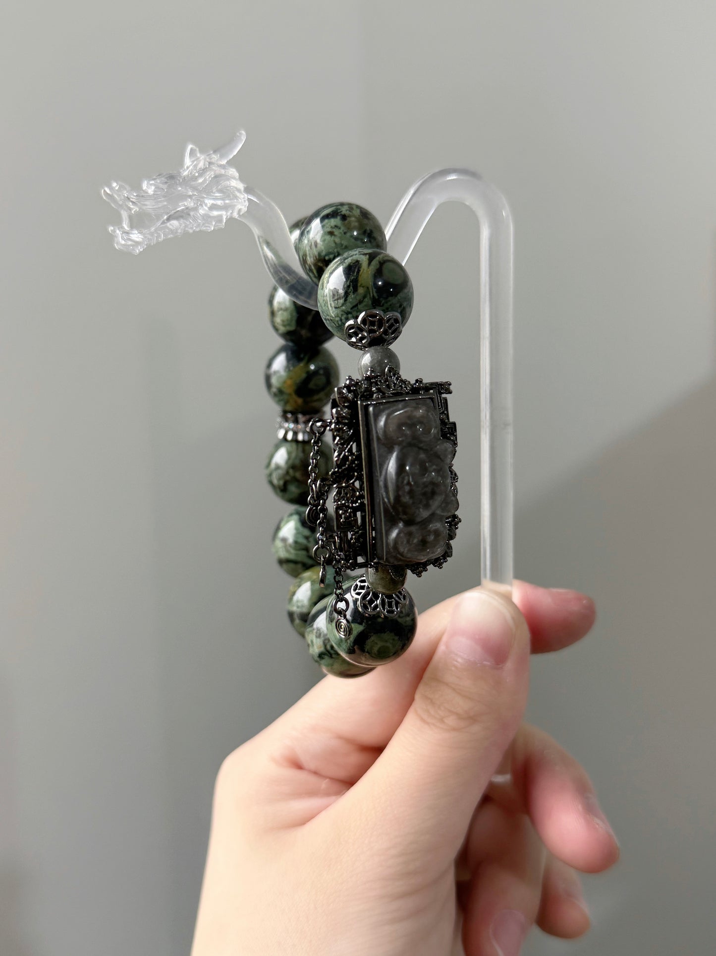 Kambaba jasper  original design bracelet