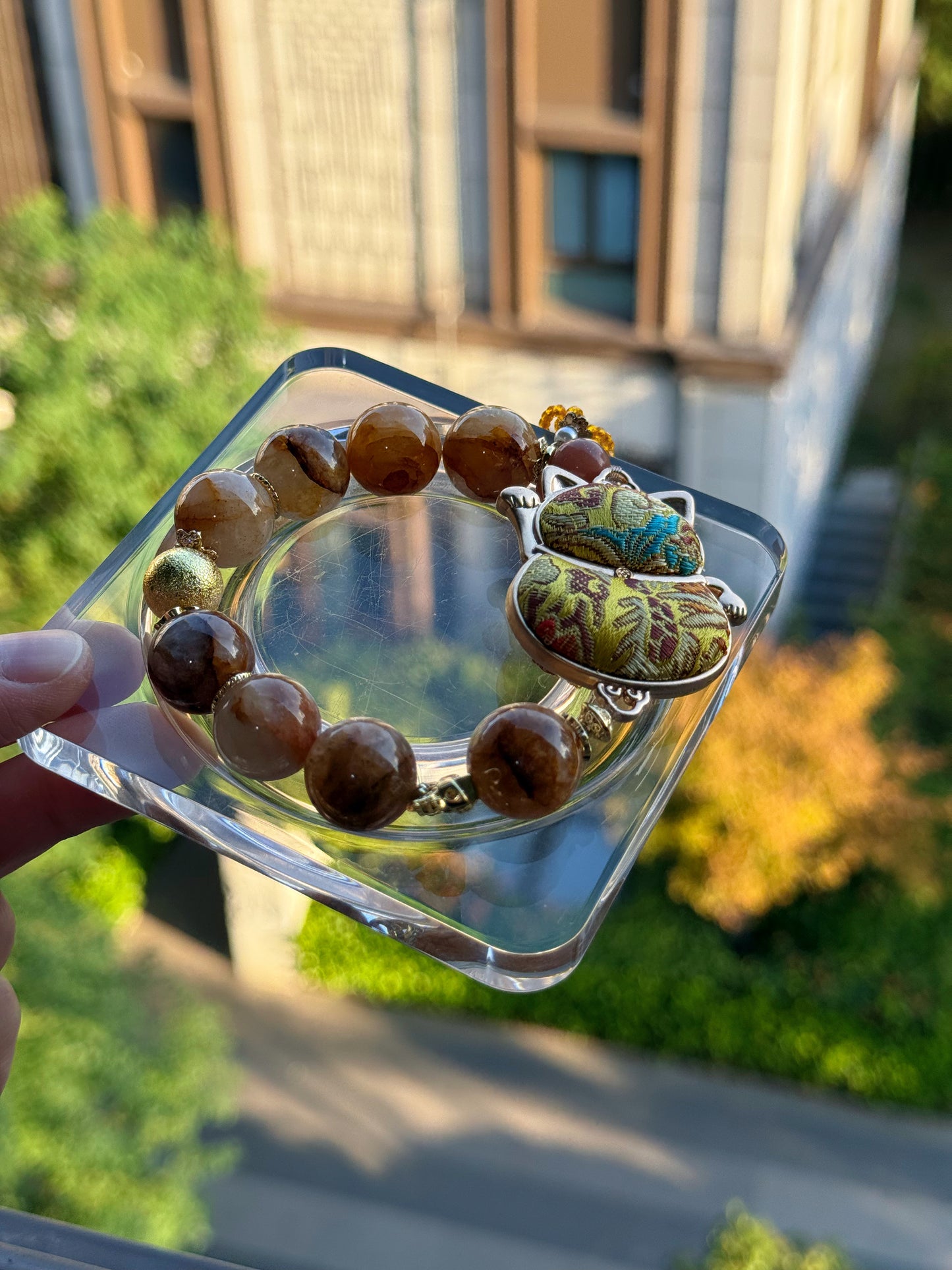 Golden healer original design bracelet