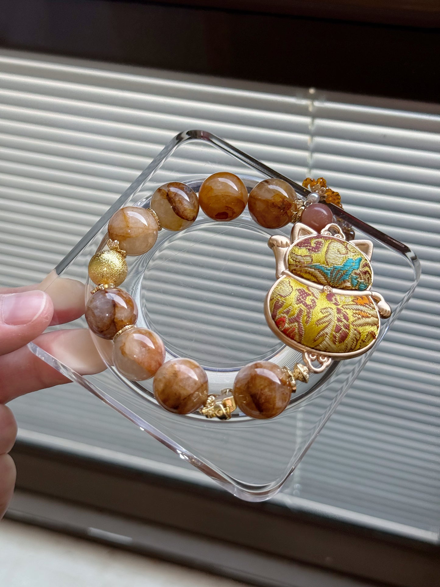 Golden healer original design bracelet