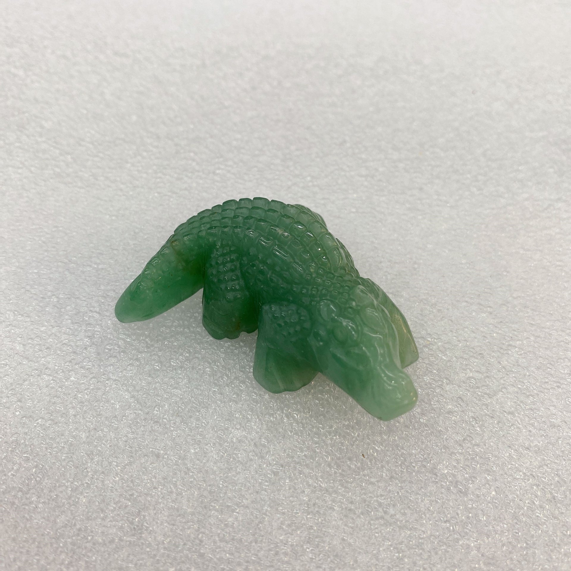 Natural crystal crocodile
