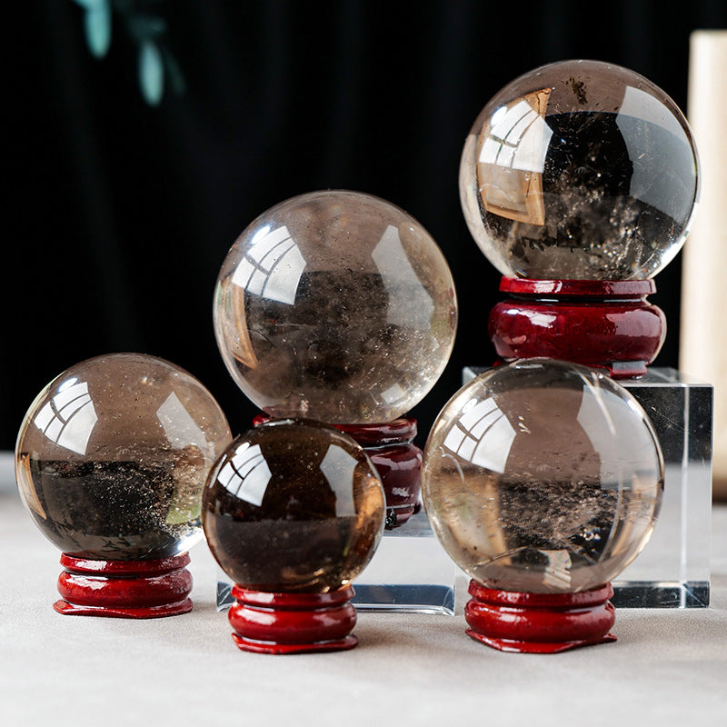 Natural tea crystal ball