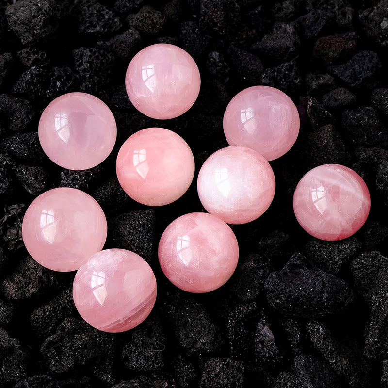 Natural powder crystal ball