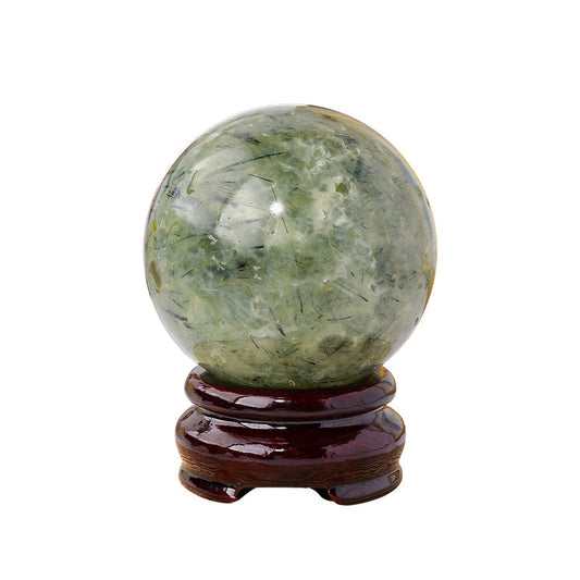 Natural grapevine crystal ball