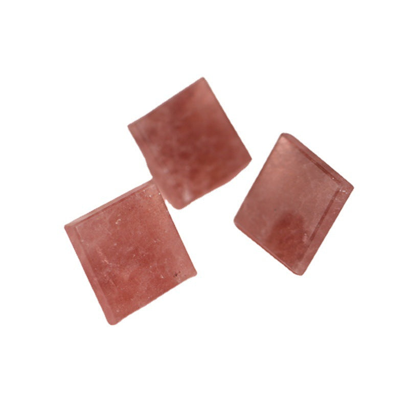 Natural Strawberry Quartz Pyramid