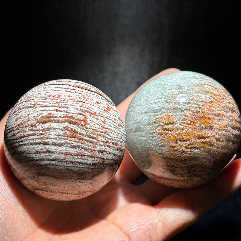 Natural Melaleuca Ghost Crystal Ball