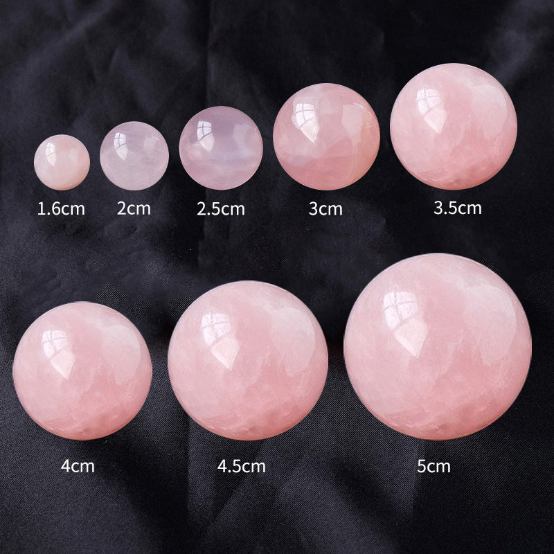 Natural powder crystal ball