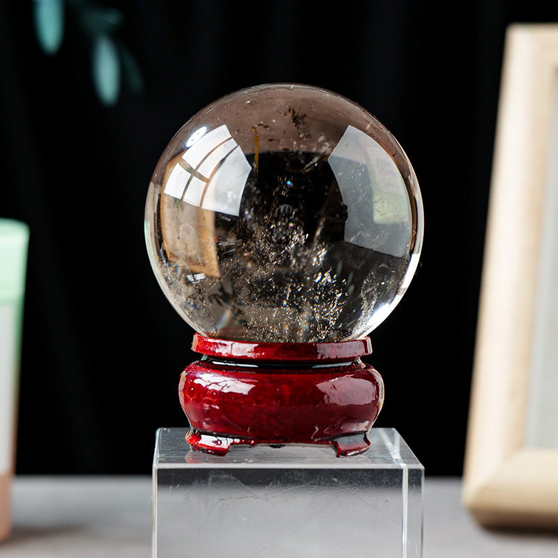 Natural tea crystal ball