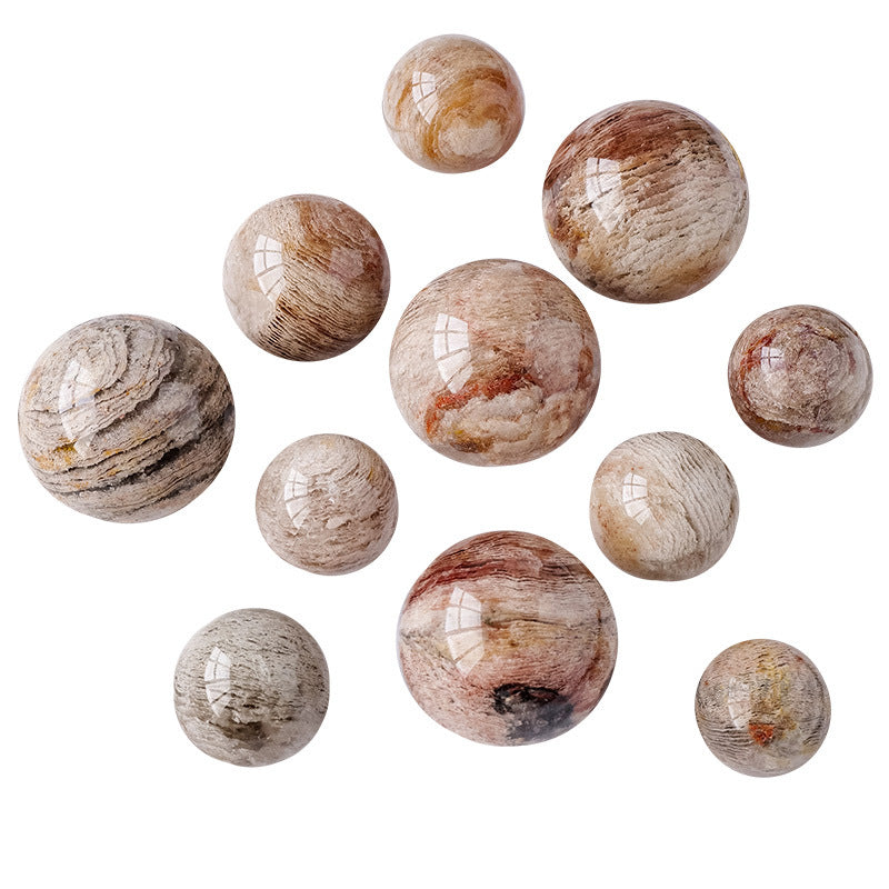 Natural Melaleuca Ghost Crystal Ball