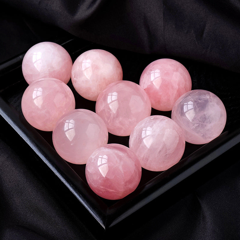 Natural powder crystal ball