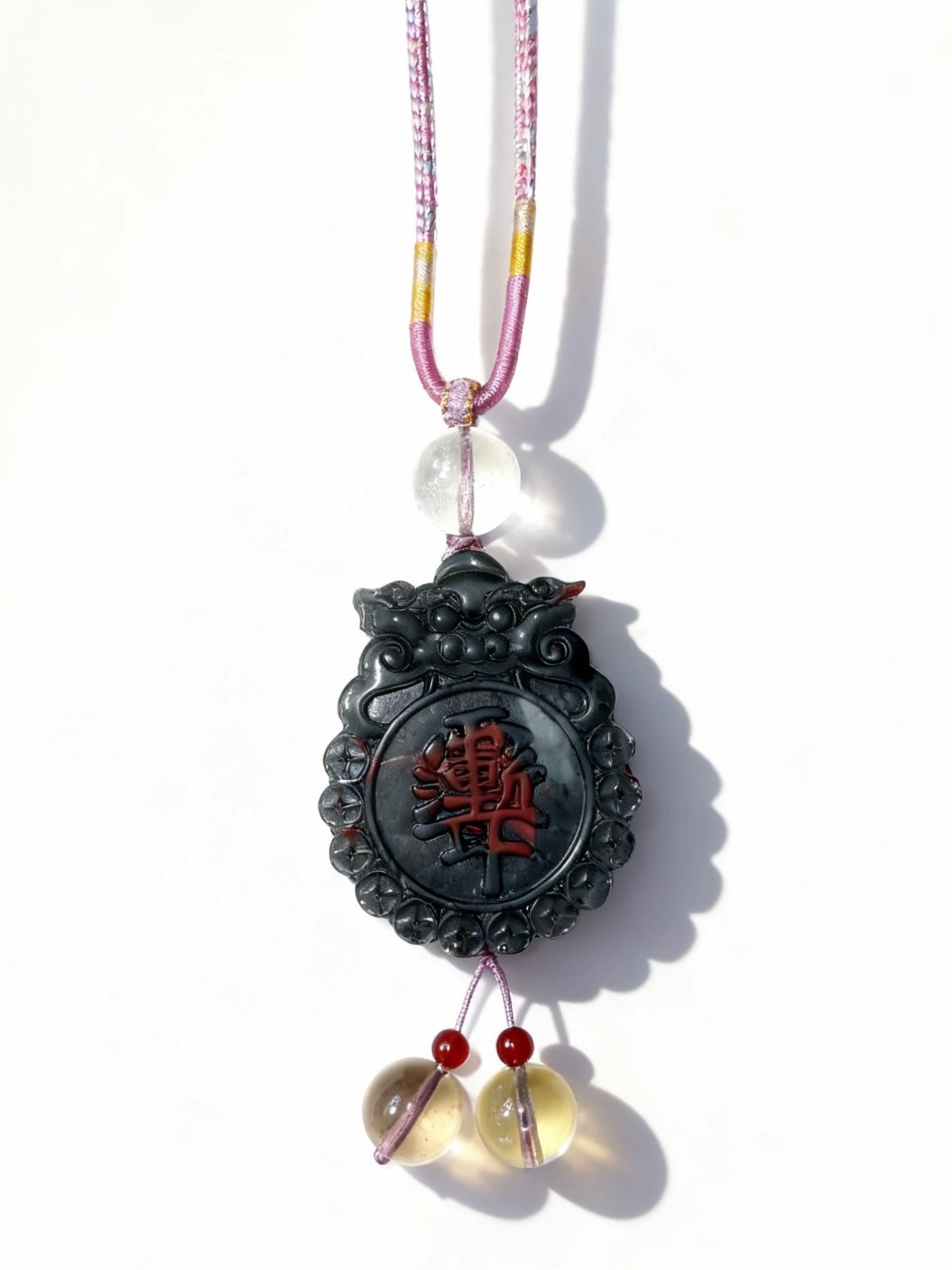 Bloodstone necklace (adjustable size)