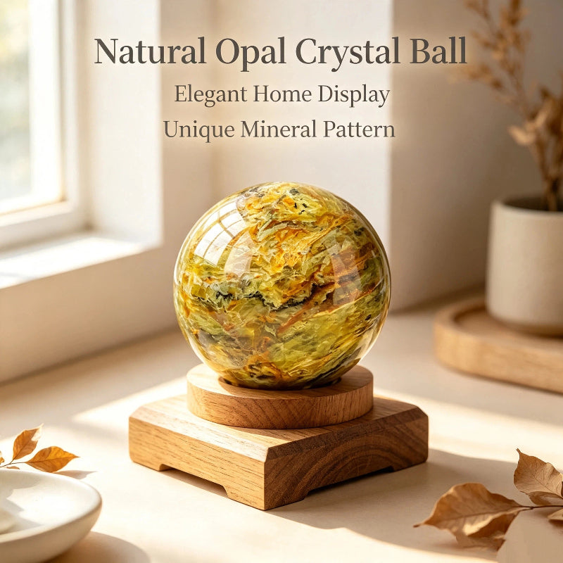 Natural Opal crystal ball