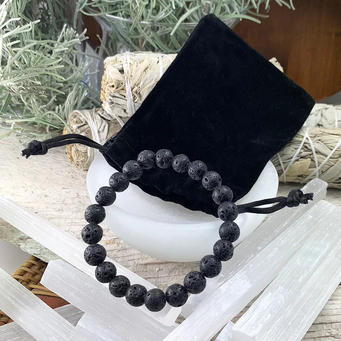 Lava Stone Bracelet