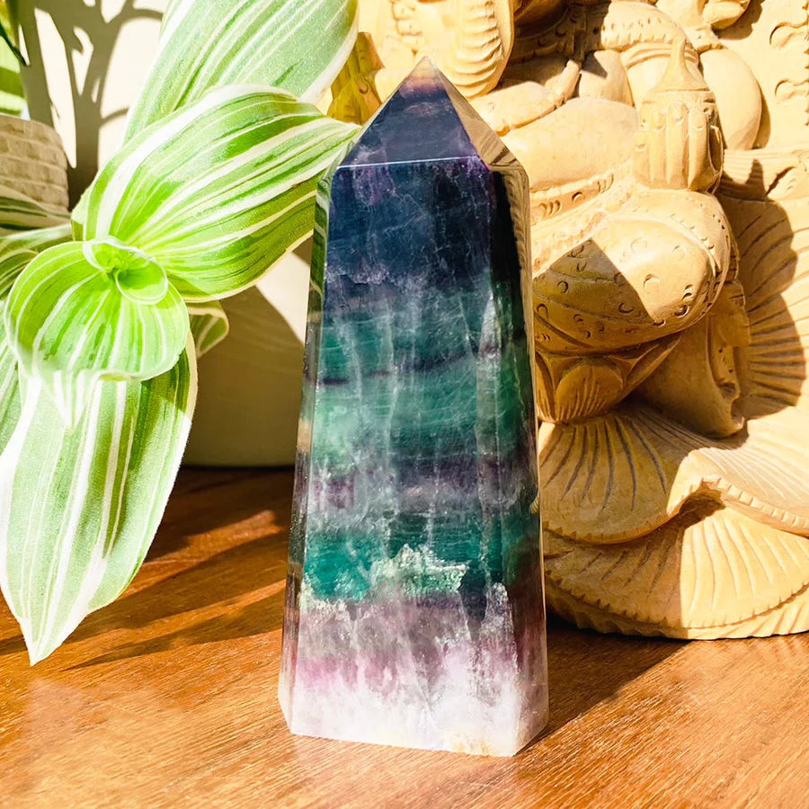 Multicolor Fluorite Tall Generator