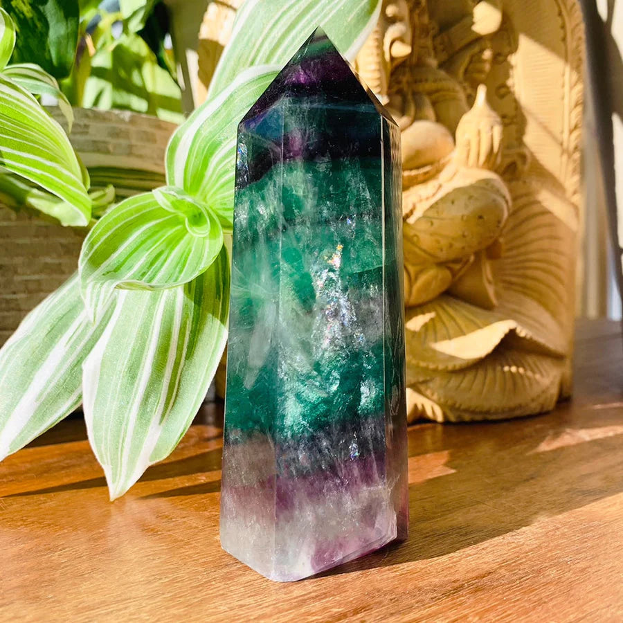 Multicolor Fluorite Tall Generator