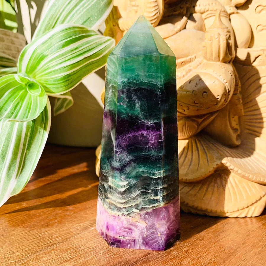 Multicolor Fluorite Tall Generator